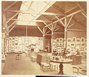 1858年南肯辛顿博物馆摄影协会展览（bw photo）